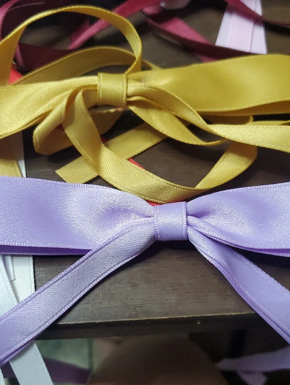 16 Colorfup Kids Satin Ribbon Hair Bows - Multi Color